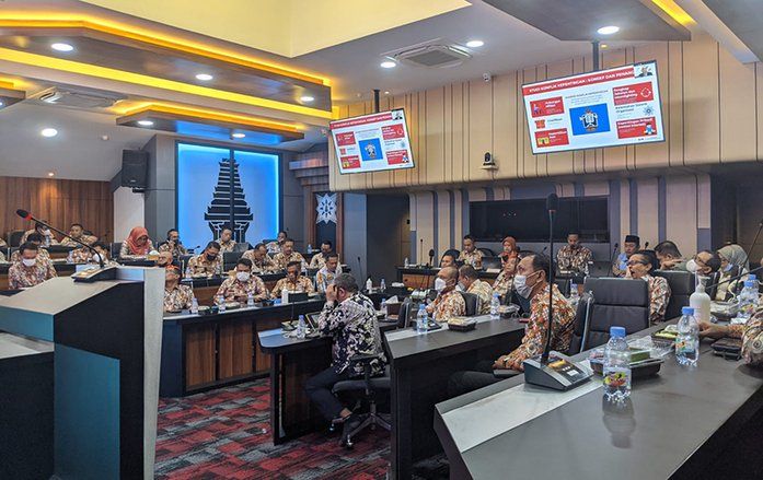 Tingkatkan Integritas ASN Pemkab Mojokerto Gelar Webinar Bertajuk Membangun Budaya Anti Korupsi