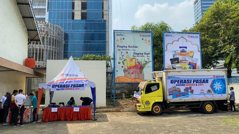 Stabilkan Harga di Bulan Ramadan dan Idulfitri, Bulog Gelar Operasi Pasar