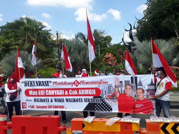 Sahabat Eri Cahyadi Galang Dukungan Rakyat untuk Memenangkan Pilkada Surabaya