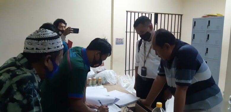Sindikat Pemalsu Merk Antena Televisi Ditangkap di Sidoarjo