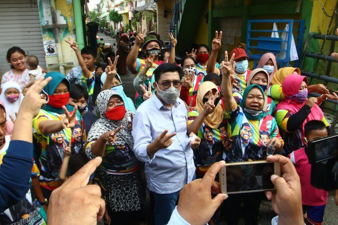 Inginkan Perubahan, Machfud Arifin Bawa Program Rp 150 Juta per RT untuk Membangun Surabaya&nbsp;