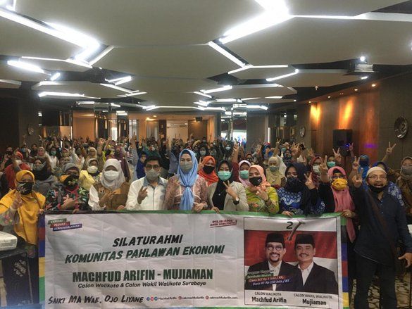 Bertemu dengan Pelaku UKM, Machfud Arifin Janji Berikan Dana Stimulus Rp 5 Miliar per Tahun