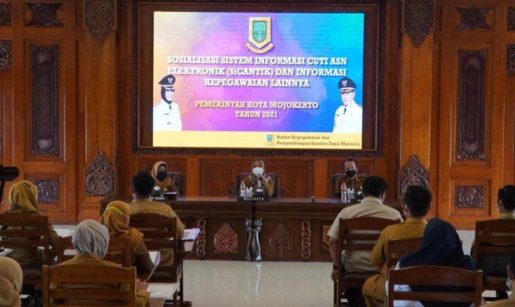 Aplikasi Si Cantik, Cuti ASN Mojokerto Jadi Simple