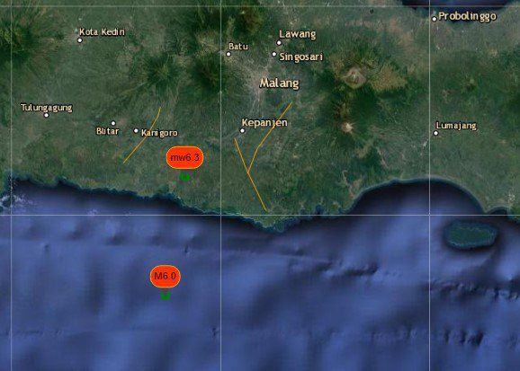 Gempa Blitar, Warga di Madiun Berhamburan ke Luar Rumah 