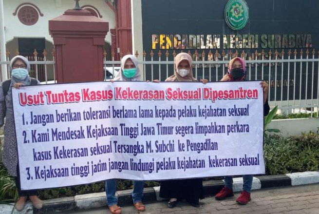 Kejati Jatim Didesak Limpahkan Pencabulan Santri di Jombang ke Pengadilan