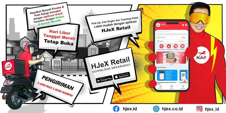 HJeX Hadirkan Aplikasi untuk Memudahkan Pengiriman Paket dari Alamat Pengirim ke Alamat Penerima