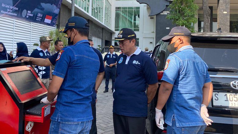 Hari Lingkungan Hidup Sedunia, Puluhan Mobil Dinas Pemkab Lamongan Jalani Uji Emisi