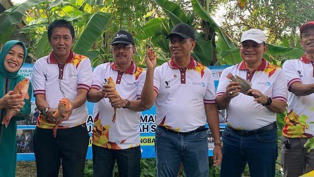 Ciptakan Sekolah Sehat, Dinas Pendidikan Lamongan <em>Launcing</em> Gerakan Makan Ikan