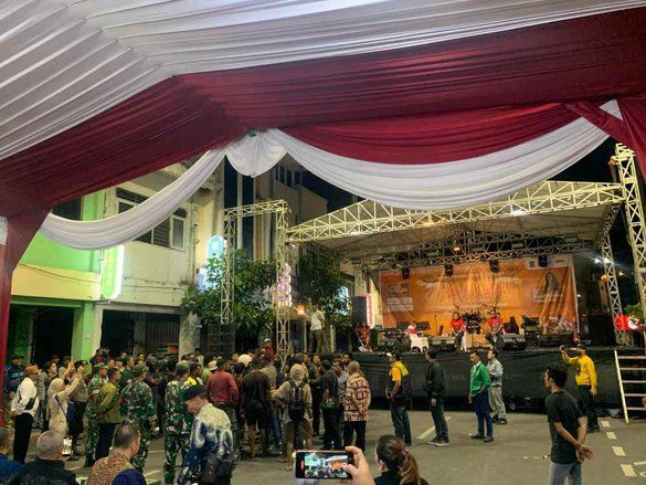 Pentas Budaya Papua di Kya-Kya Surabaya Ricuh