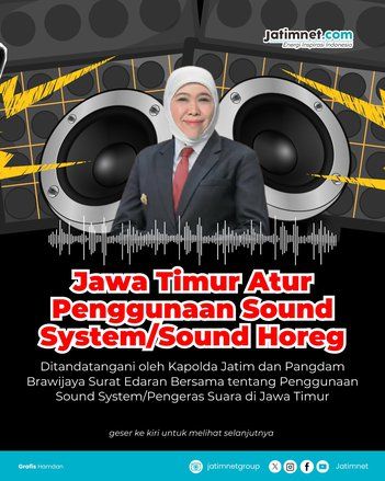 Jawa Timur Atur Penggunaan Sound System/Sound Horeg