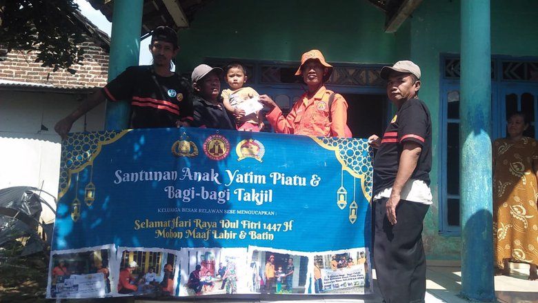 Peduli Sosial, Jatimnet.com Bareng SESE Salurkan Santunan bagi Anak Yatim