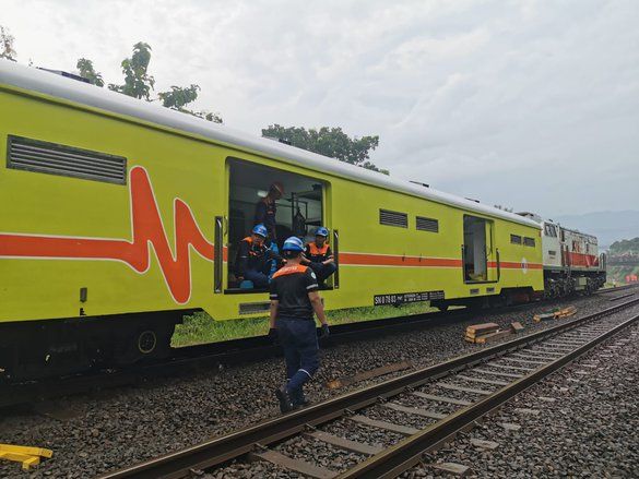 KA Bangunkarta Anjlok, Tujuh Perjalanan Kereta di Daop 7 Madiun Terdampak