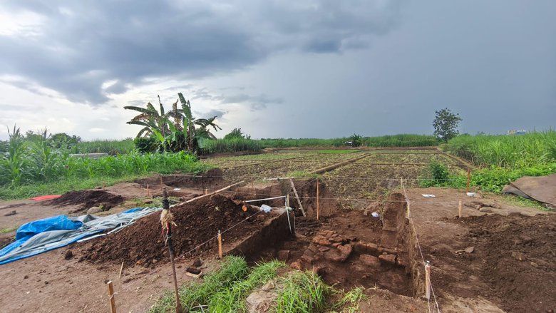 Temuan Bata Kuno di Trowulan Diduga Sisa Permukiman Era Majapahit