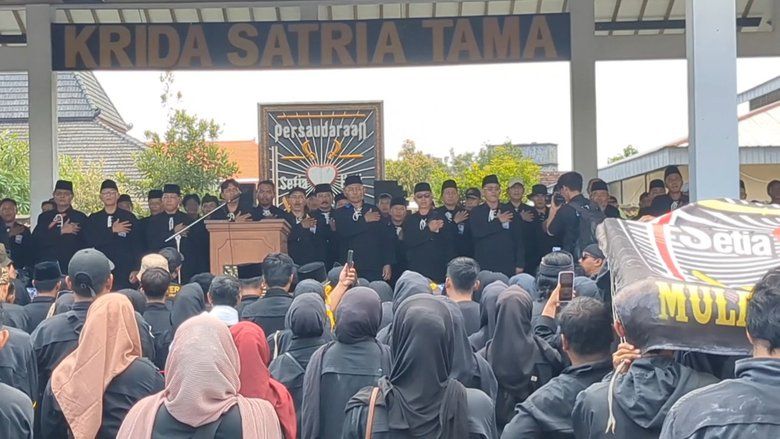 Loyalis PSHT Deklarasi Jaga Ketertiban Jelang Bulan Suro di Madiun