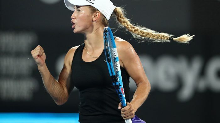 Putintseva Singkirkan Sloan Stephens