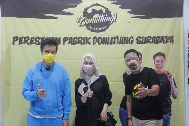 Donuthing Ekspansi Pasar di Jatim hingga Bali, Dirikan Pabrik di Surabaya