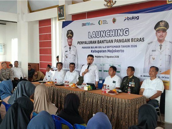 161.925 Warga Mojokerto Terima Bantuan Beras, Pemkab Pastikan Tepat Sasaran