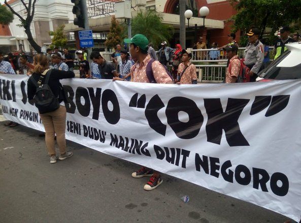 Musisi Jalanan Tolak RUU Permusikan