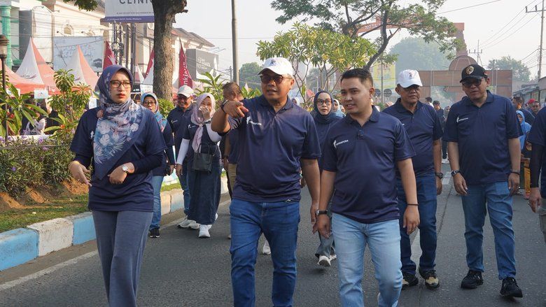  

CFD Peken Wilwatikta Mojokerto Kolaborasi dengan Kemenpora, Bupati Ajak Warga Hidup Sehat