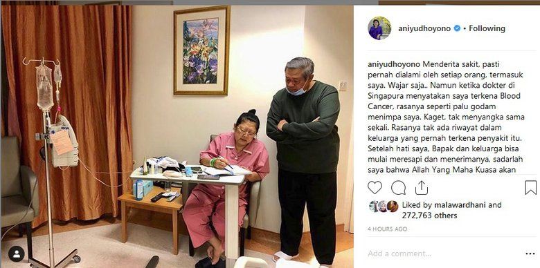 Ani Yudhoyono: I Can Fight This Cancer
