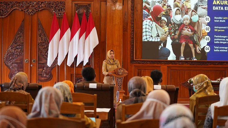 DinkesP2KB Mojokerto Gelar Rakor Menuju Kota Zero Stunting