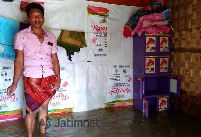 Ratusan Warga Bangkalan Mengungsi akibat Banjir