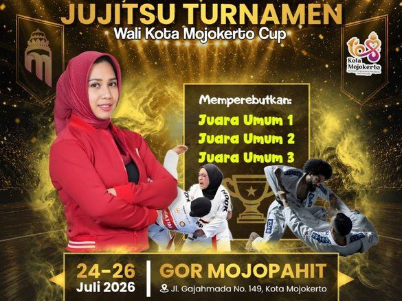 Wali Kota Mojokerto Cup Jujitsu 2026 Bidik Prestasi dan Ekonomi