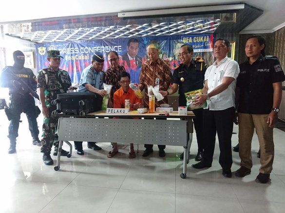 Bea Cukai Jatim Gagalkan Penyelundupan Sabu-sabu Oleh WNA Malaysia