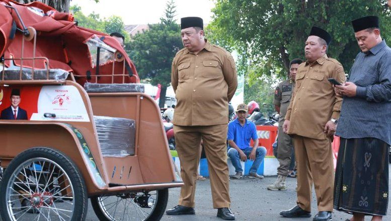Becak Listrik Bantuan Presiden Bakal Antar Peserta Muktamar NU di Jombang