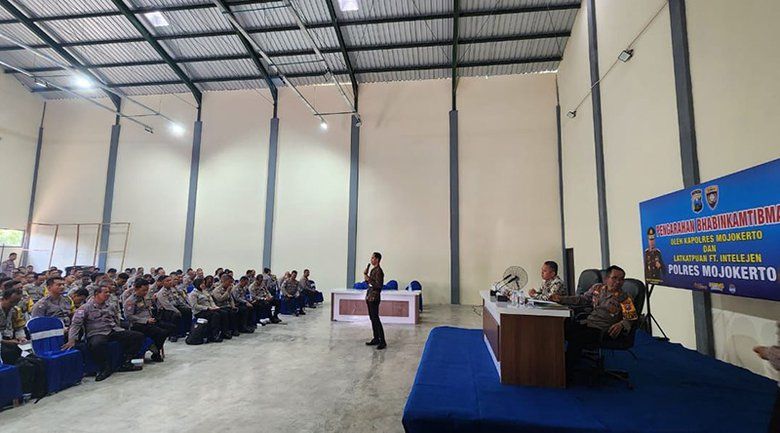 BPJS Ketenagakerjaan Sosialisasi Manfaat BPU ke 235 Bhabinkamtibmas se-Kabupaten Mojokerto