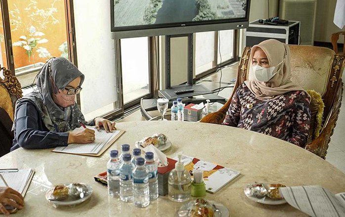 Pendataan Regsosek Dimulai, Ning Ita Jadi Responden