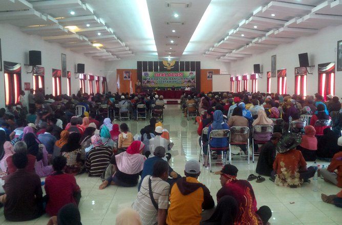 Sertawangi Dorong Pemkab Banyuwangi Bentuk Tim Reforma Agraria