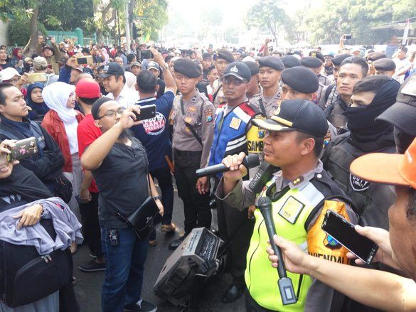 Polda Jatim Tak Mau Adu Kerbau dengan Kambing