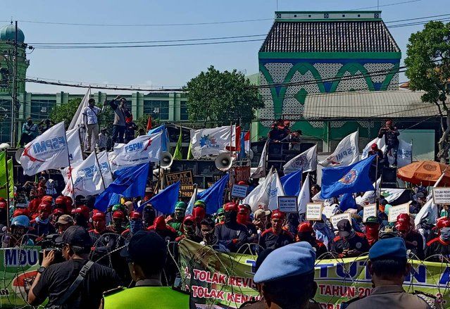 Buruh Tolak Revisi Undang-Undang Nomor 13 Tahun 2003 Tentang Tenaga Kerja