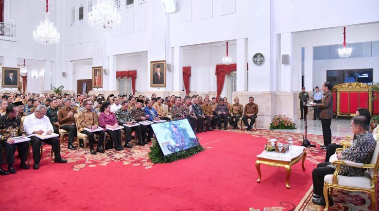 Serahkan DIPA 2019, Presiden Jokowi: Anggaran Untuk Kesejahteraan Rakyat