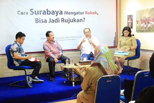 Dinkes Surabaya Tegaskan Perda KTR Sebagai Kontrol Perilaku Perokok