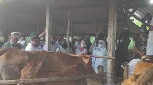 Khofifah Anjurkan Penyembelihan Hewan Kurban di RPH