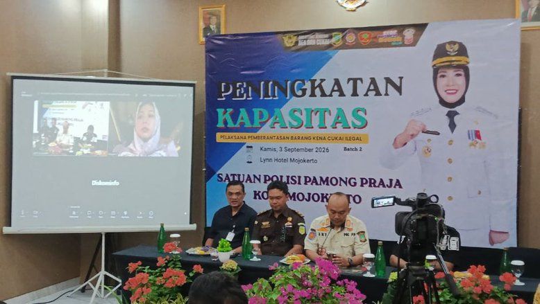 Demi DBHCHT, Pemkot Mojokerto Perkuat Pengawasan Rokok Ilegal