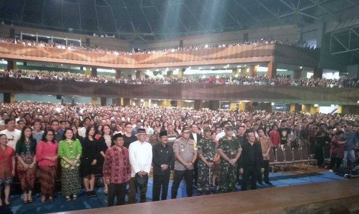 Forkopimda Jatim Pastikan Misa Natal Lancar