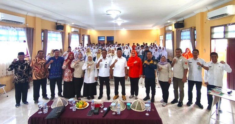 BPBD - DPRD Jatim Ajak Siswa Jombang Jadi Generasi Siaga Bencana