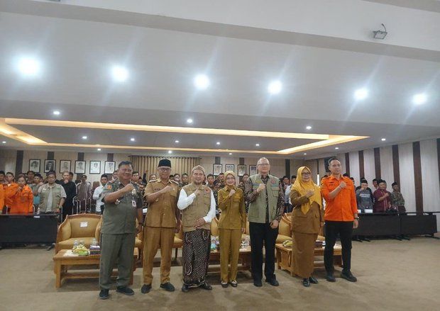 Santri di Kediri Dilibatkan dalam Kesiapsiagaan Bencana