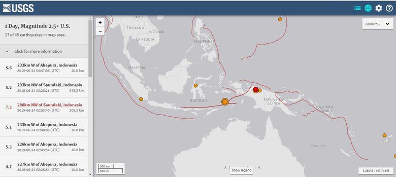 Penduduk Darwin Berhamburan Dampak Gempa Laut Banda