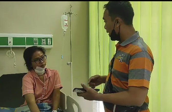 Wanita di Mojokerto Digorok Mantan Suaminya