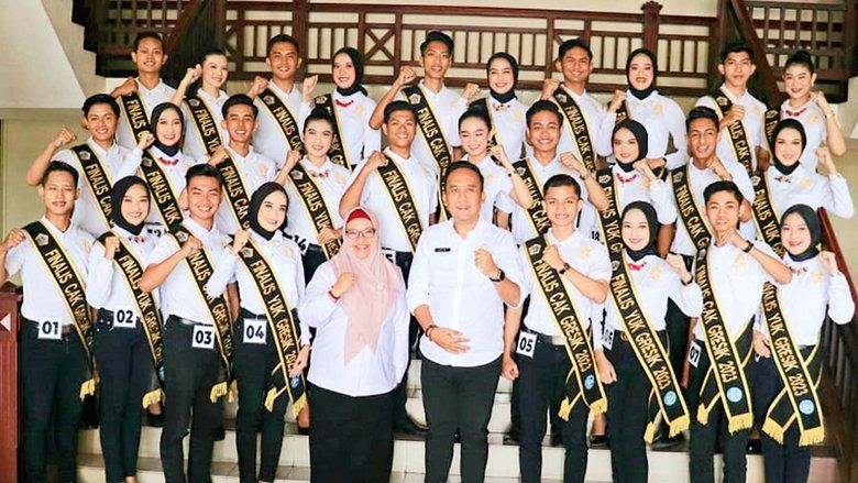 Kembangkan Potensi, Finalis Cak dan Yuk Gresik 2023 Audiensi Dengan Wakil Bupati Gresik