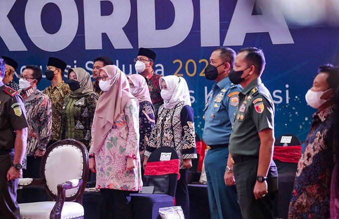 Walkot Mojokerto Ning Ita Hadiri Road to Hakordia 2022, Ini Pesan Ketua KPK