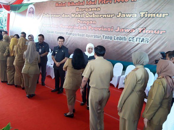 Hari Pertama Masuk Kerja, 718 ASN Pemprov Jatim Absen