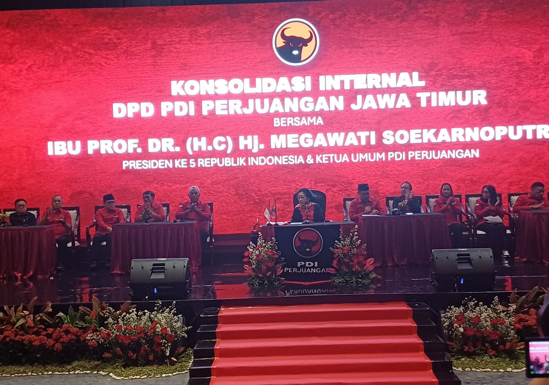 Pesan Megawati untuk Kader PDI Perjuangan Jatim: Perkuat Akar Rumput dan Kader Muda