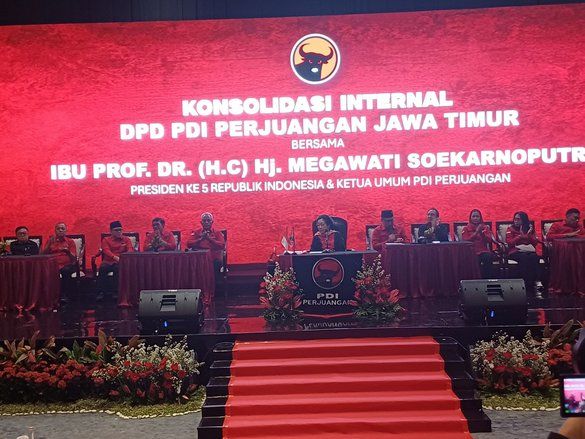 Pesan Megawati untuk Kader PDI Perjuangan Jatim: Perkuat Akar Rumput dan Kader Muda