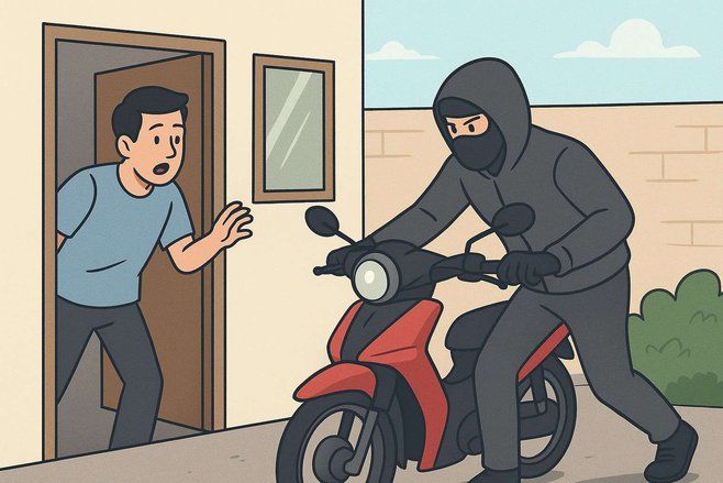 Gagal Curi Motor Milik Guru SD di Pungging Mojokerto, Dua Pelaku Curanmor Ditangkap Polisi