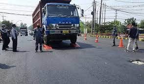 <strong>Pasca Ambrol, Jembatan Ngaglik 1 Lamongan Siap Dilalui Pemudik</strong>
